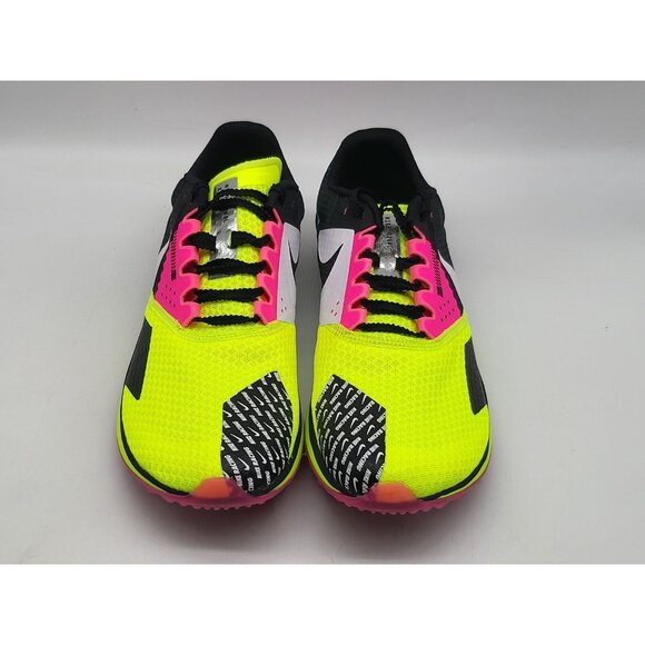 Nike Rival XC 6 Cross Country Spikes Volt Hyper Pink Shoes DX7999 700 Men Sz 9.5 - Picture 2 of 10